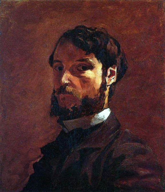  Jean Frederic Bazille Portrait of a Man - Art Print