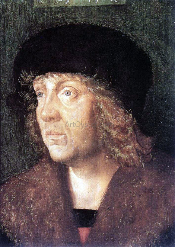  Hans Leonhard Schaufelein Portrait of a Man - Art Print