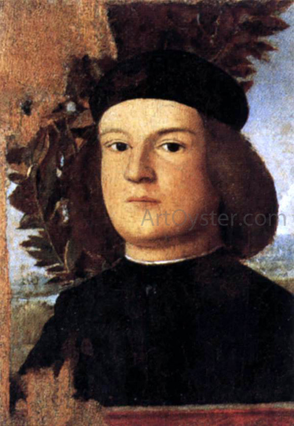 Marco Basaiti Portrait of a Man in a Cap - Art Print