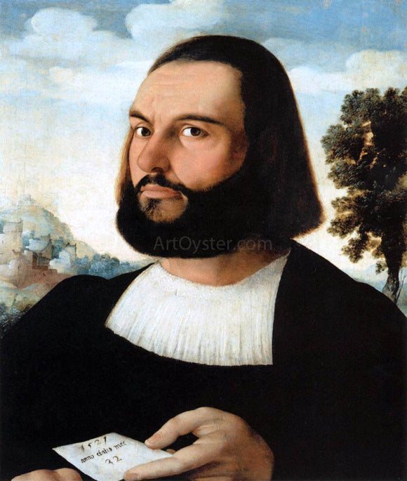  Jan Van Scorel Portrait of a Man of Thirty-Two Years - Art Print