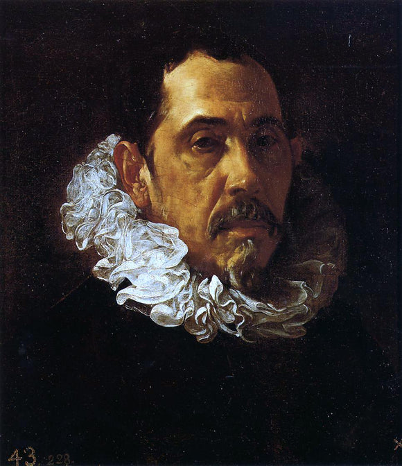  Diego Velazquez Portrait of a Man with a Goatee - Art Print
