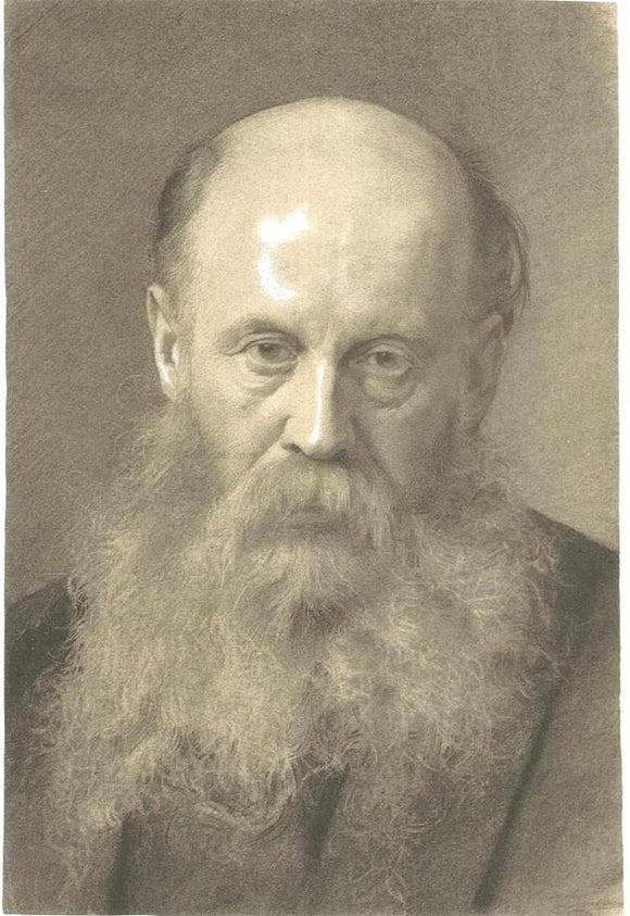  Gustav Klimt Portrait of a Man with Beard - Art Print