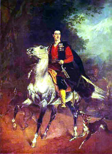  Karl Pavlovich Brulloff Portrait of A. N. Demidov, Prince of San-Donato, Unfinished - Art Print