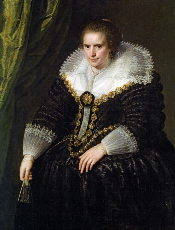  Paulus Moreelse Portrait of a Noble Woman - Art Print