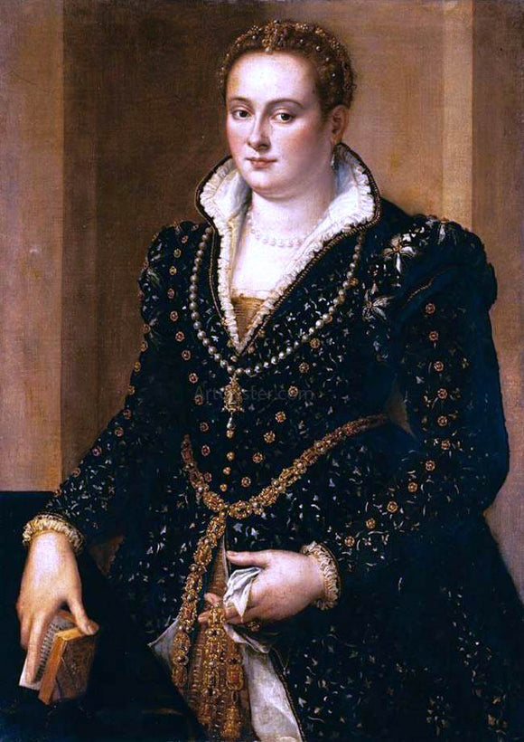  Alessandro Allori Portrait of a Noble Woman - Art Print