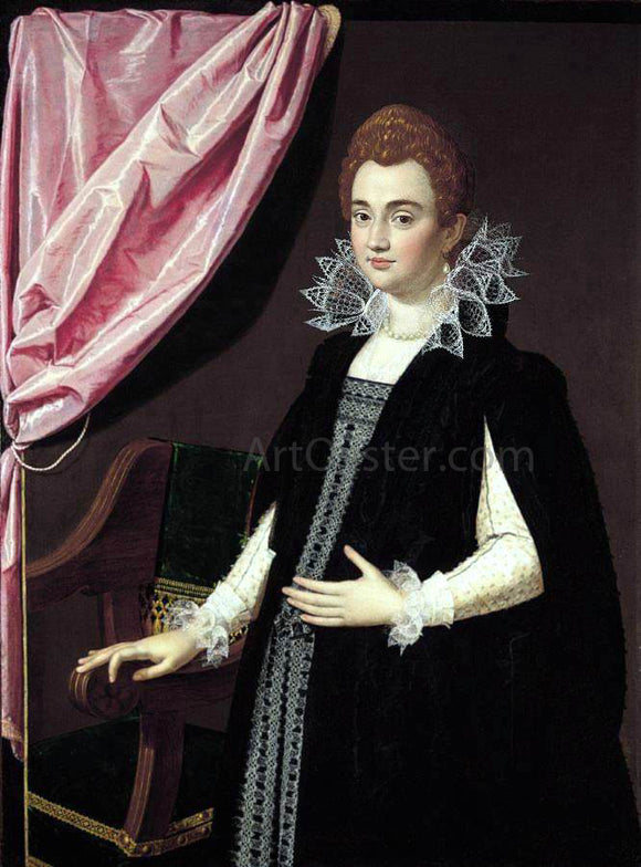  Scipione Pulzone Portrait of a Noblewoman - Art Print