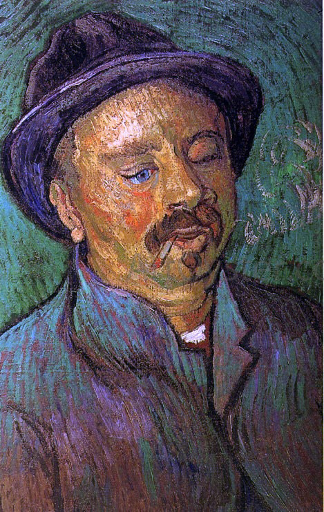  Vincent Van Gogh Portrait of a One-Eyed Man - Art Print