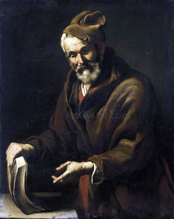  Salvator Rosa Portrait of a Philosopher - Art Print