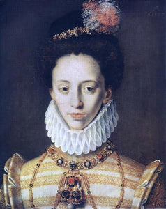  Master ac Monogram Portrait of a Princess of Julich, Cleve and Berg - Art Print