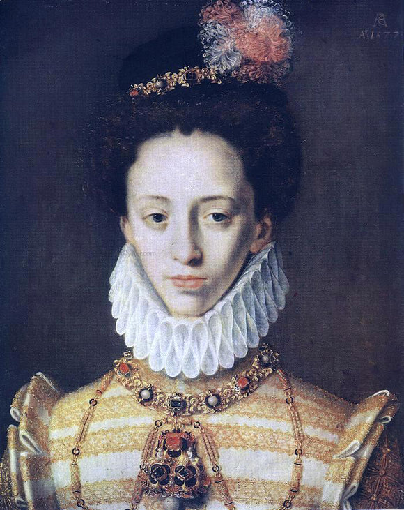  Master ac Monogram Portrait of a Princess of Julich, Cleve and Berg - Art Print