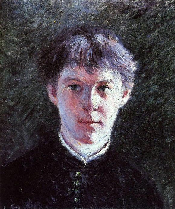  Gustave Caillebotte Portrait of a Schoolboy - Art Print