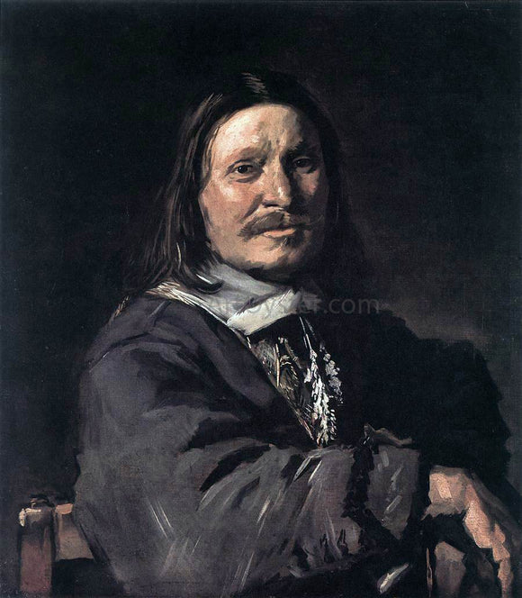  Frans Hals Portrait of a Seated Man - Art Print