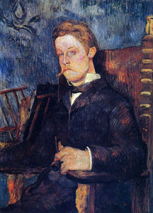  Paul Gauguin Portrait of a Seated Man - Art Print