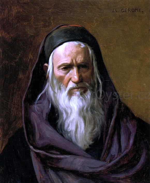  Jean-Leon Gerome Portrait of a Shephardi - Art Print