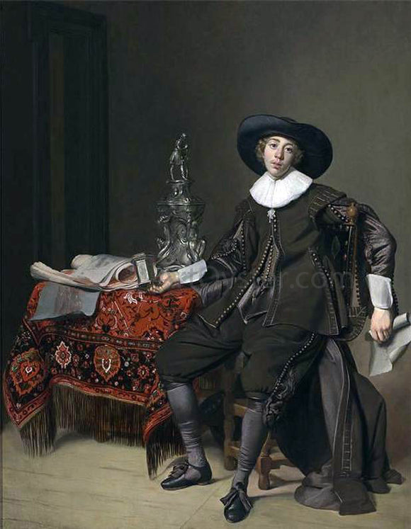  Thomas De Keyser Portrait of a Silversmith - Art Print