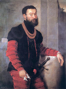  Giovanni Battista Moroni Portrait of a Soldier - Art Print