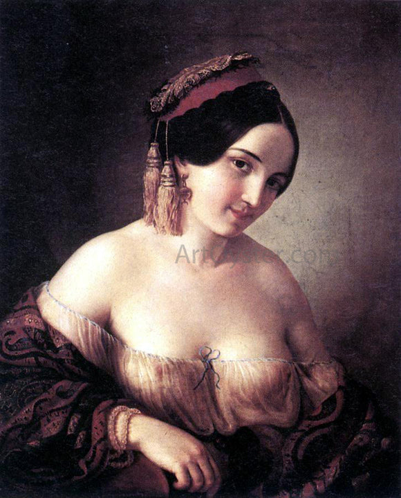  Jakab Marastoni Portrait of a Woman - Art Print