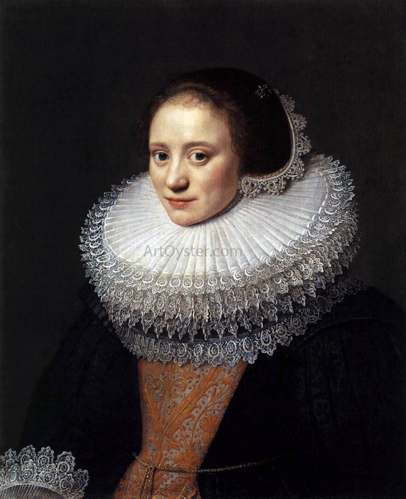  Michiel Jansz. Van Miereveld Portrait of a Woman - Art Print