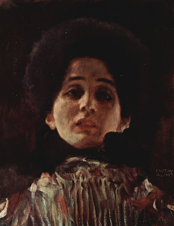  Gustav Klimt Portrait of a Woman - Art Print