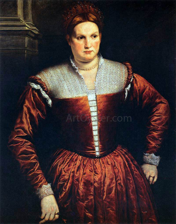  Paris Bordone Portrait of a Woman - Art Print