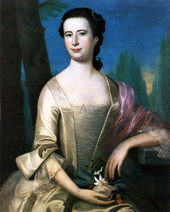  John Singleton Copley Portrait of a Woman - Art Print