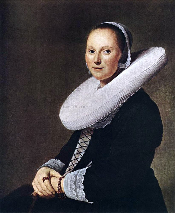  Johannes Cornelisz Verspronck Portrait of a Woman - Art Print