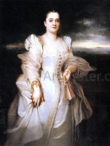  Adolphe-Joseph-Thomas Monticelli Portrait of a Woman - Art Print