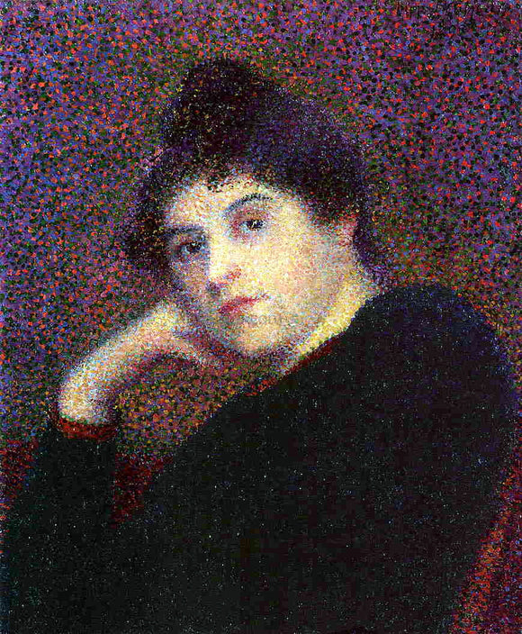  Hippolyte Petitjean Portrait of a Woman - Art Print