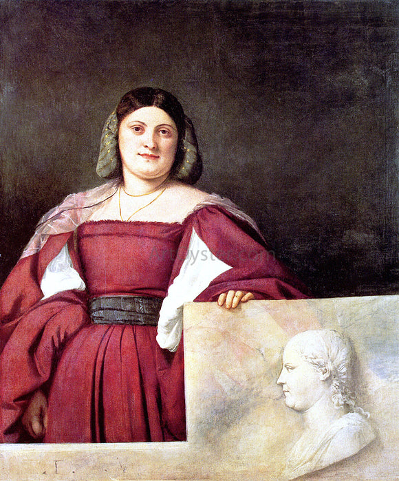  Titian Portrait of a Woman - Art Print