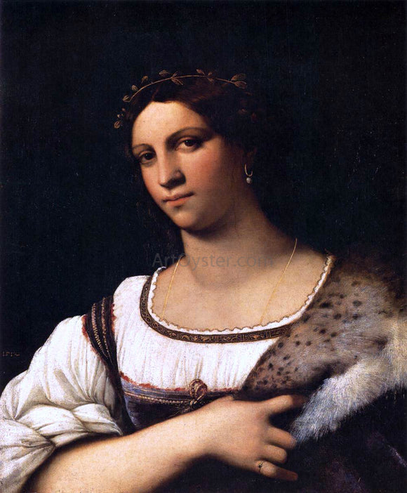  Sebastiano Del Piombo Portrait of a Woman - Art Print