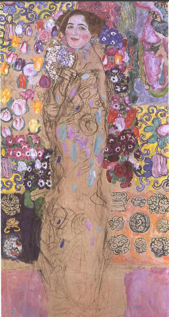  Gustav Klimt Portrait of a Women - Art Print