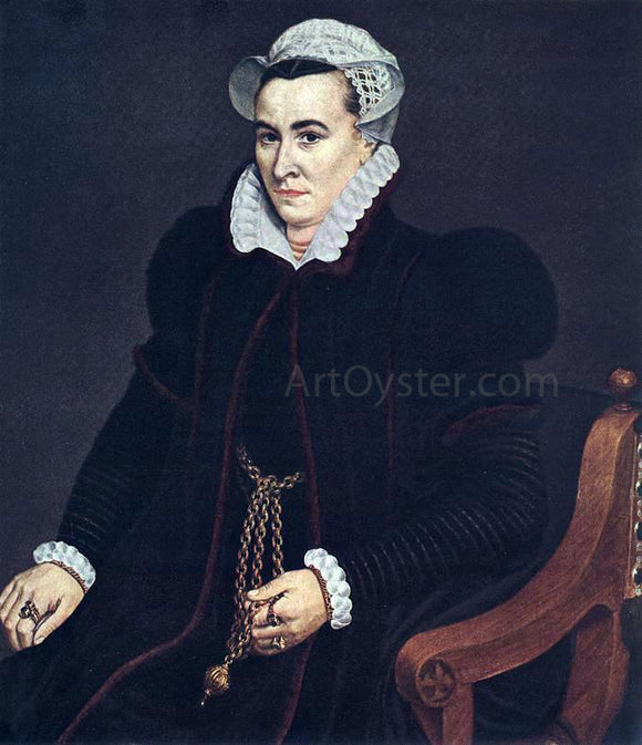  The Elder Frans Pourbus Portrait of a Woman - Art Print
