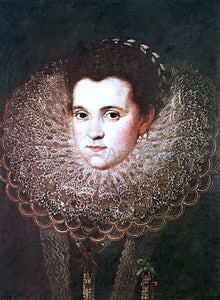  Juan Pantoja De La Cruz Portrait of a Woman - Art Print