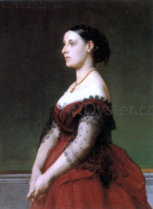  Tony Robert-Fleury Portrait of a Woman - Art Print
