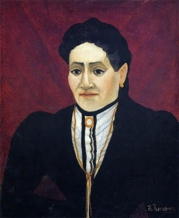  Henri Rousseau Portrait of a Woman - Art Print