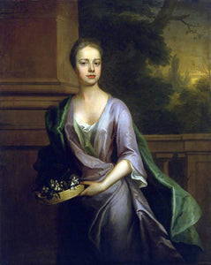  Michael Dahl Portrait of a Woman - Art Print