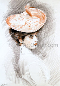  Paul Cesar Helleu Portrait of a Woman, Madame Helleu - Art Print
