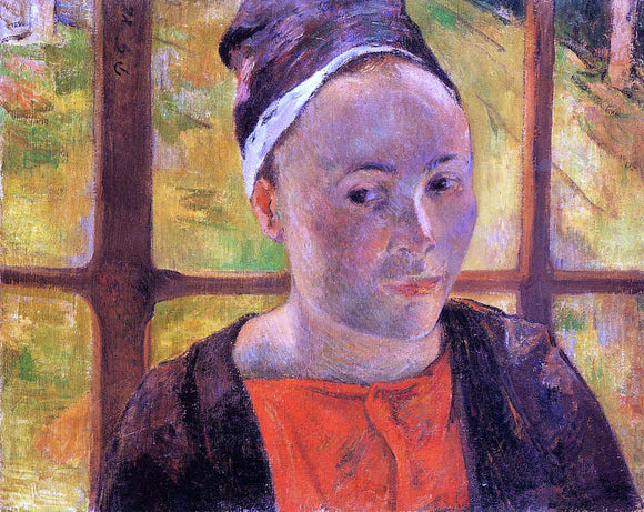  Paul Gauguin Portrait of a Woman (Marie Lagadu?) - Art Print
