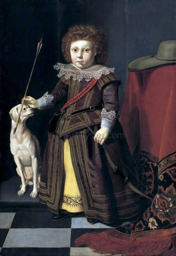  Thomas De Keyser Portrait of a Young Boy - Art Print