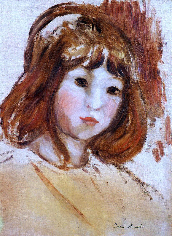  Berthe Morisot Portrait of a Young Girl - Art Print