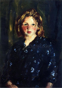  Robert Henri Portrait of a Young Girl - Art Print