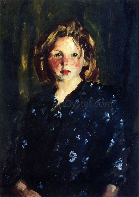  Robert Henri Portrait of a Young Girl - Art Print
