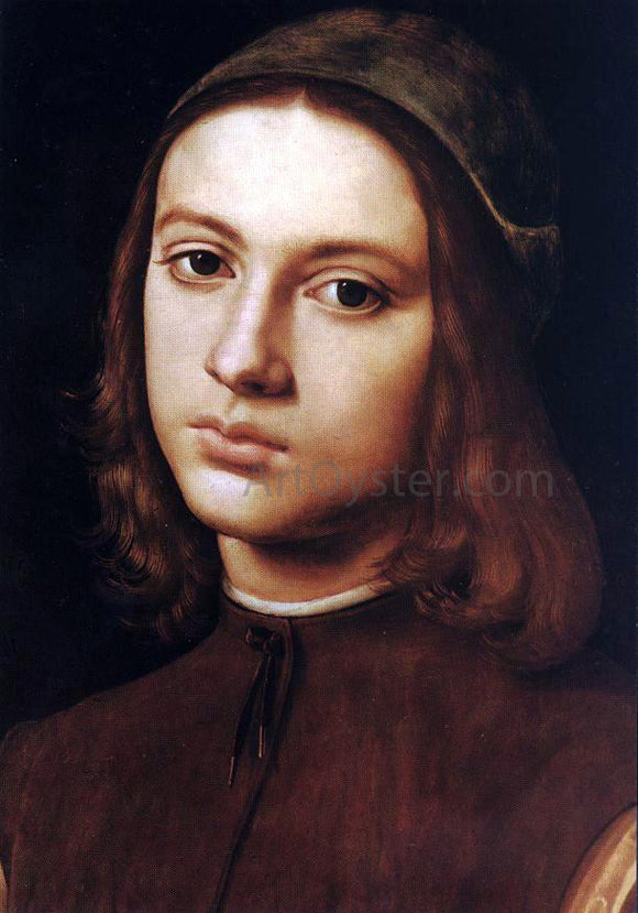  Pietro Perugino Portrait of a Young Man - Art Print