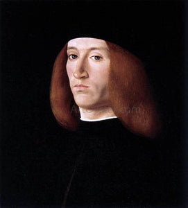  Andrea Solario Portrait of a Young Man - Art Print