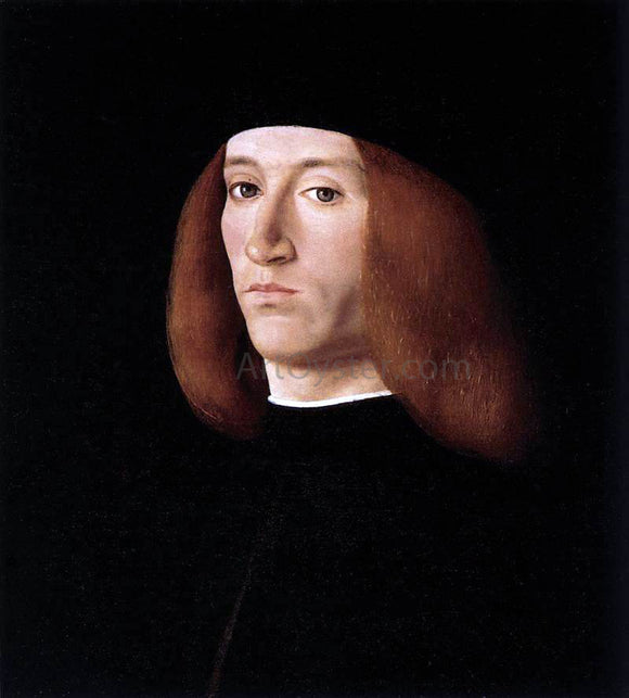  Andrea Solario Portrait of a Young Man - Art Print