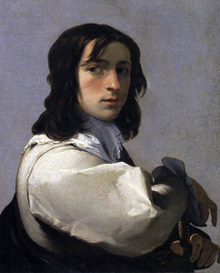  Eustache Le Sueur Portrait of a Young Man - Art Print