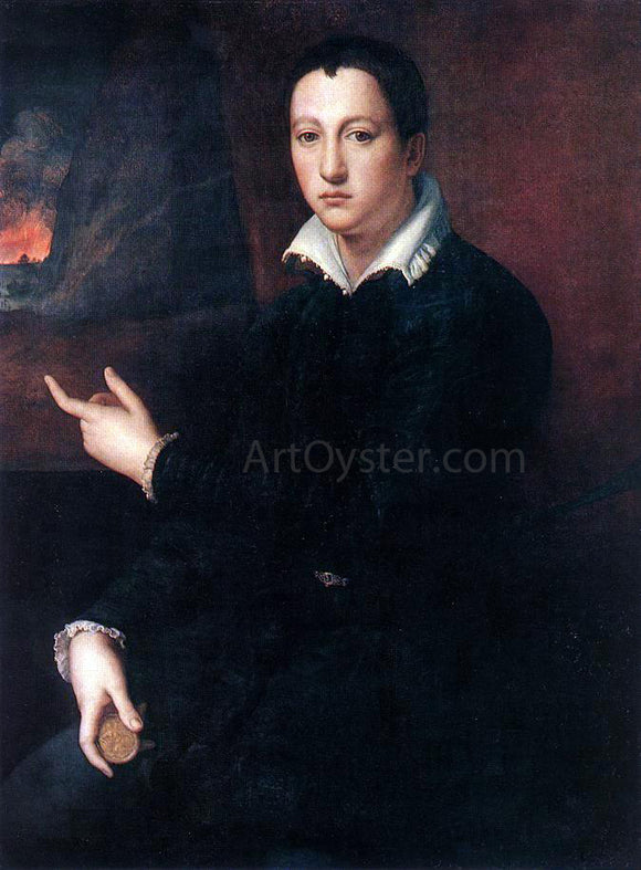  Alessandro Allori Portrait of a Young Man - Art Print