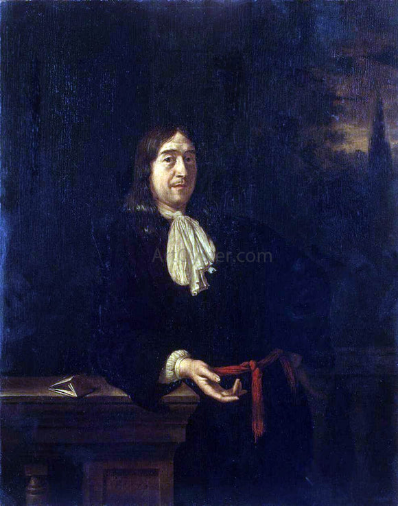  The Elder Frans Van  Mieris Portrait of a Young Man - Art Print