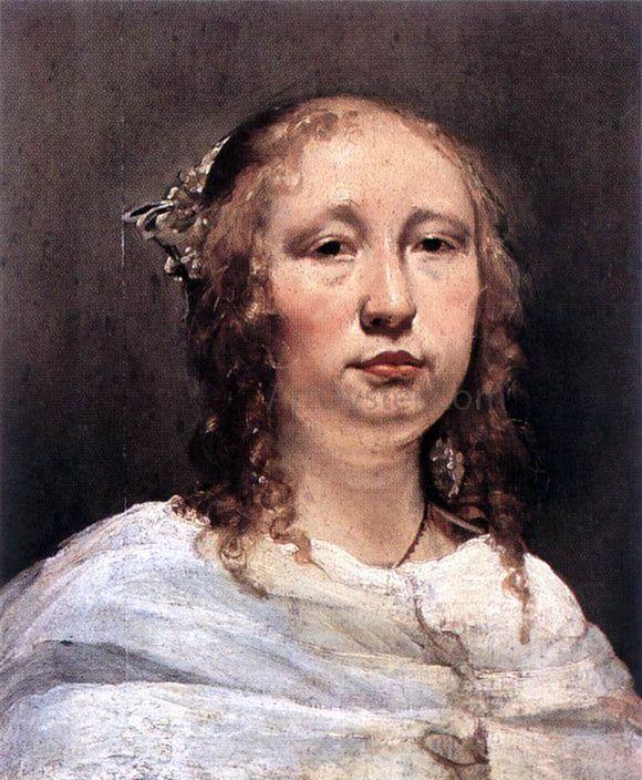  Jan De Bray Portrait of a Young Woman - Art Print