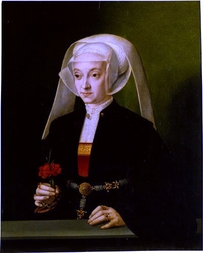  Barthel Bruyn Portrait of a Young Woman - Art Print